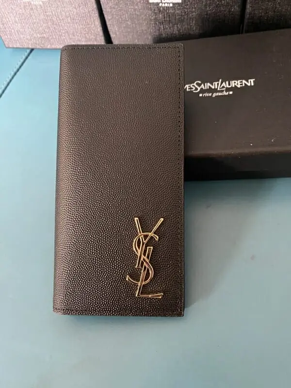 yves saint laurent ysl homme portefeuille s in gold s_12117b7